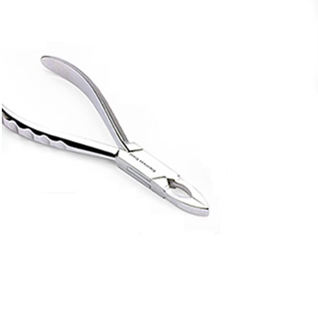 Piercing Ringzange Schließen Silber 140mm Lang Chirurgenstahl 316L Ringschließzange Klemmzange Schmuckpinzette Tool Haltezange