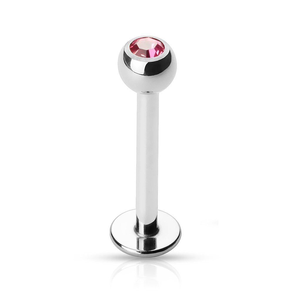 Labret Piercing Set 6mm 8mm 10mm 11mm 1,2mm 1,6mm Lippenpiercing Stecker Ohr Silber Damen Herren Tragus Conch Kugel Stab Chirurgenstahl