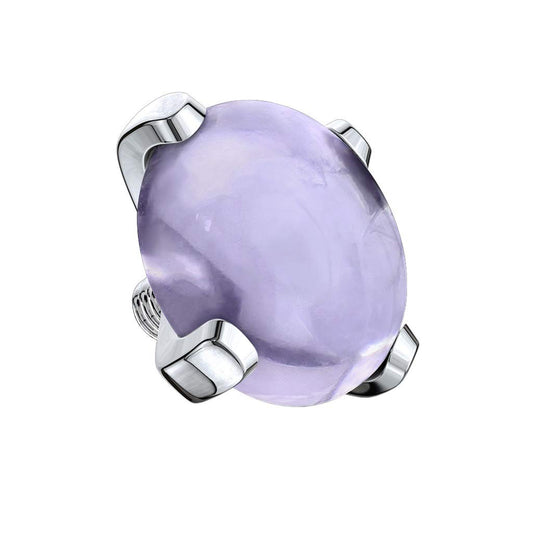 Dermal Anchor Aufsatz Hautanker Implantate Transdermal Microdermal 5mm Natursteine Edelstahl