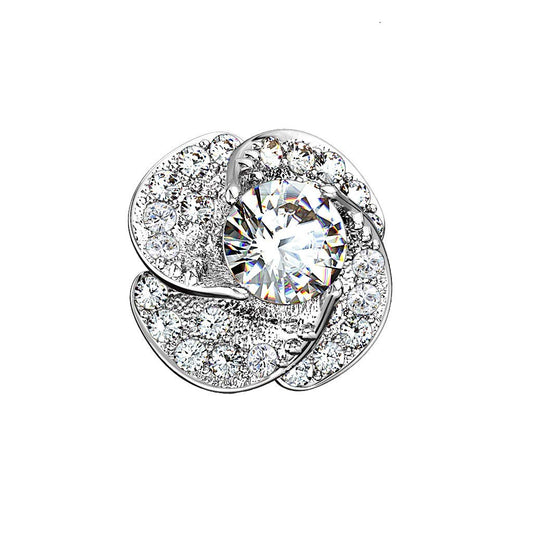 Dermal Anchor Aufsatz Hautanker Implantate Transdermal Microdermal Top Silber gold roségold Rosenblüte Zirkonia Clear Edelstahl Chirurgenstahl 316L